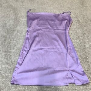 SHEIN Satin Cami Bodycon Dress with split detail